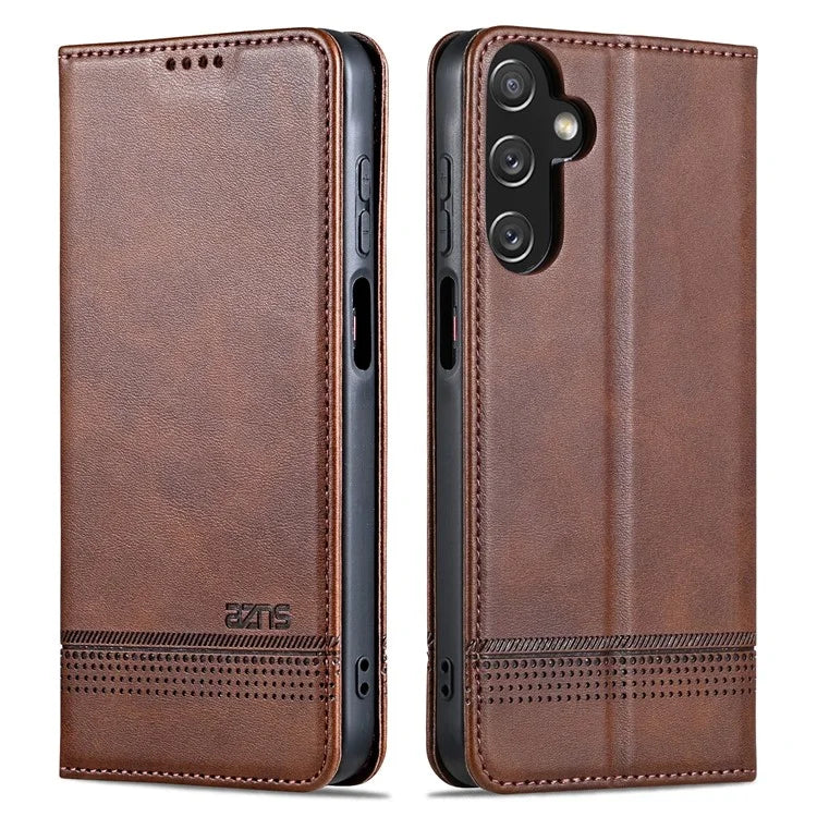 AZNS For Samsung Galaxy A25 5G (Global) (161.0 x 76.5 x 8.3mm) PU Leather Case Phone Wallet Cover