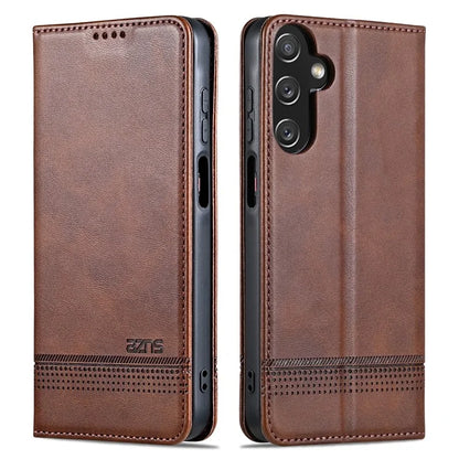 AZNS For Samsung Galaxy A25 5G (Global) (161.0 x 76.5 x 8.3mm) PU Leather Case Phone Wallet Cover