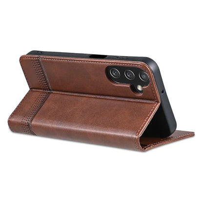 AZNS For Samsung Galaxy A25 5G (Global) (161.0 x 76.5 x 8.3mm) PU Leather Case Phone Wallet Cover