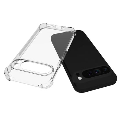 For Google Pixel 9 Pro TPU Case Transparent Phone Cover Drop Proteciton