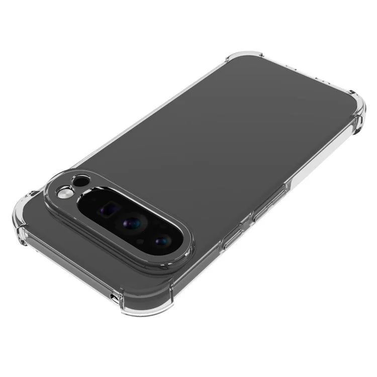 For Google Pixel 9 Pro TPU Case Transparent Phone Cover Drop Proteciton