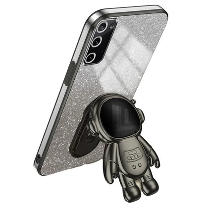 For Samsung Galaxy S20 FE 2022 / S20 Lite / S20 FE 5G / S20 FE Astronaut Kickstand Phone Case PC+TPU Cover