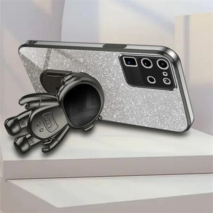 For Samsung Galaxy S20 Ultra Case Precise Cutout Astronaut Kickstand Dustproof PC+TPU Phone Cover