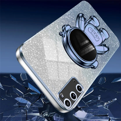 For Samsung Galaxy S20 4G / 5G Stable Kickstand Phone Case PC+TPU Cell Phone Cover
