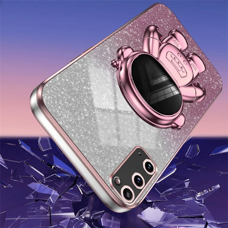 For Samsung Galaxy S20 4G / 5G Stable Kickstand Phone Case PC+TPU Cell Phone Cover