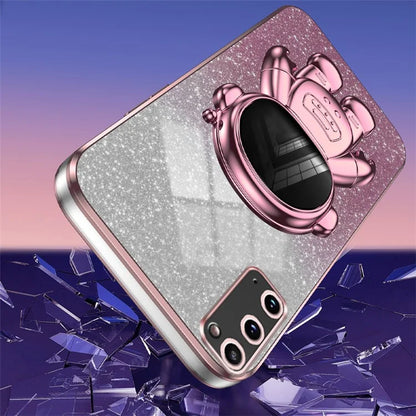 For Samsung Galaxy S20 4G / 5G Stable Kickstand Phone Case PC+TPU Cell Phone Cover