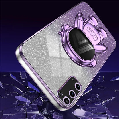 For Samsung Galaxy S20 4G / 5G Stable Kickstand Phone Case PC+TPU Cell Phone Cover