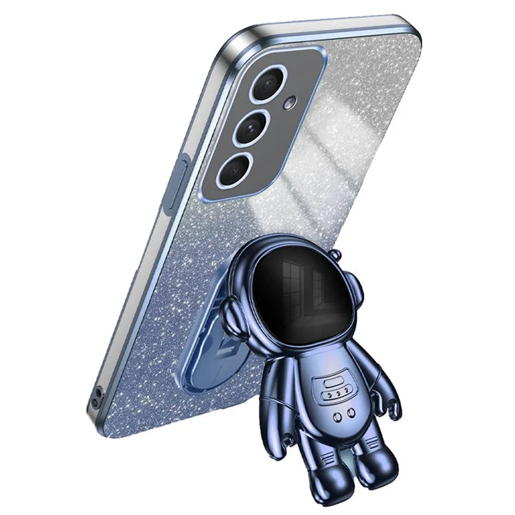 For Samsung Galaxy A54 5G Astronaut Kickstand Phone Case PC+TPU Anti-scratch Phone Cover