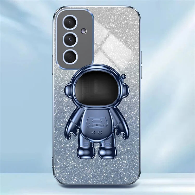 For Samsung Galaxy A54 5G Astronaut Kickstand Phone Case PC+TPU Anti-scratch Phone Cover