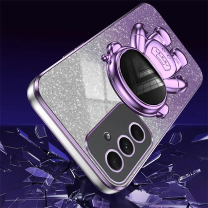 For Samsung Galaxy A54 5G Astronaut Kickstand Phone Case PC+TPU Anti-scratch Phone Cover