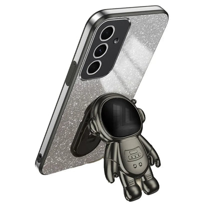 For Samsung Galaxy A54 5G Astronaut Kickstand Phone Case PC+TPU Anti-scratch Phone Cover