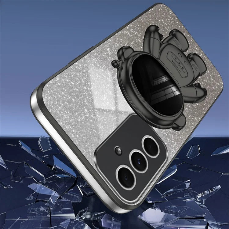 For Samsung Galaxy A54 5G Astronaut Kickstand Phone Case PC+TPU Anti-scratch Phone Cover