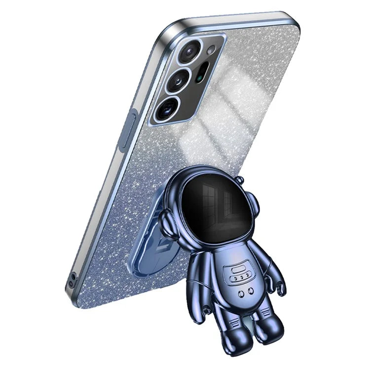 For Samsung Galaxy Note20 Ultra 5G / Note20 Ultra Astronaut Kickstand Phone Case PC+TPU Cell Phone Cover