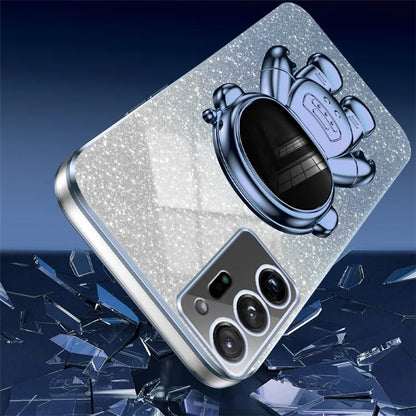 For Samsung Galaxy Note20 Ultra 5G / Note20 Ultra Astronaut Kickstand Phone Case PC+TPU Cell Phone Cover