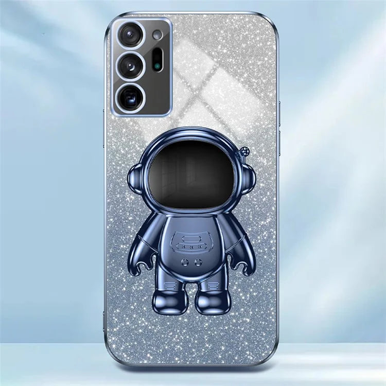 For Samsung Galaxy Note20 Ultra 5G / Note20 Ultra Astronaut Kickstand Phone Case PC+TPU Cell Phone Cover