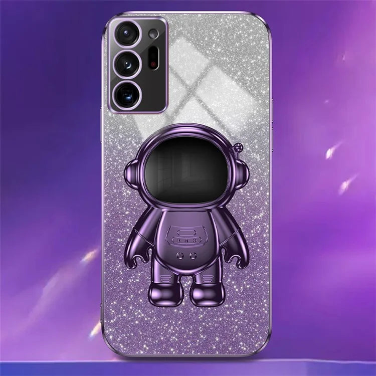 For Samsung Galaxy Note20 Ultra 5G / Note20 Ultra Astronaut Kickstand Phone Case PC+TPU Cell Phone Cover