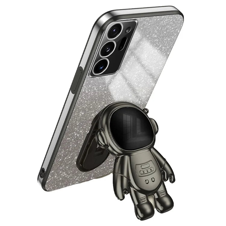 For Samsung Galaxy Note20 Ultra 5G / Note20 Ultra Astronaut Kickstand Phone Case PC+TPU Cell Phone Cover