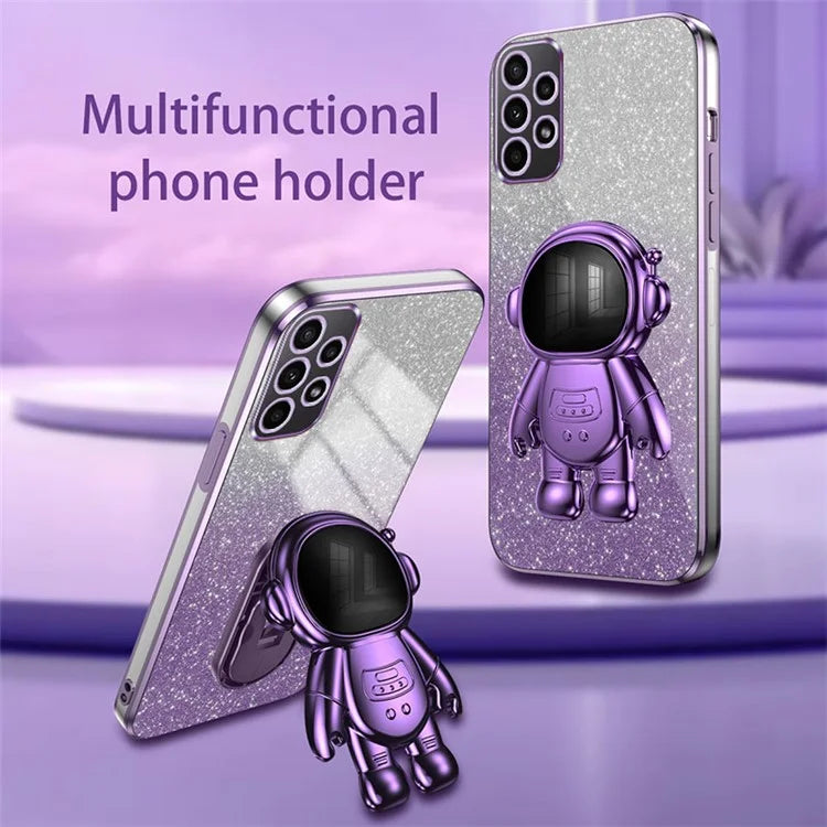 For Samsung Galaxy A23 5G (Global Version) / A23 4G Case Electroplating PC+TPU Drop-resistant Cover