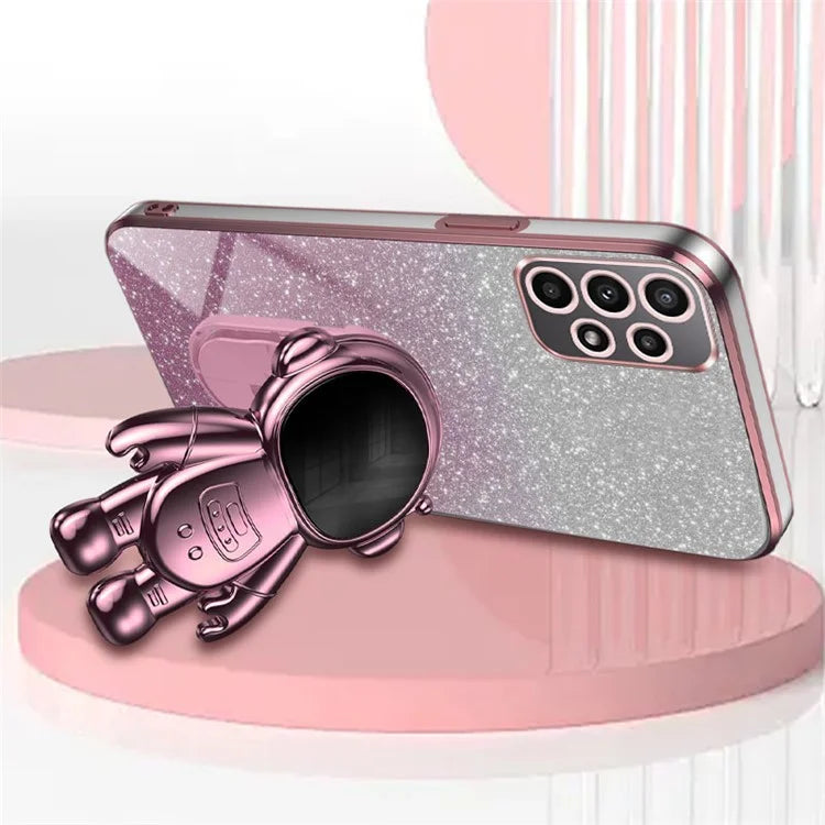 For Samsung Galaxy A23 5G (Global Version) / A23 4G Case Electroplating PC+TPU Drop-resistant Cover
