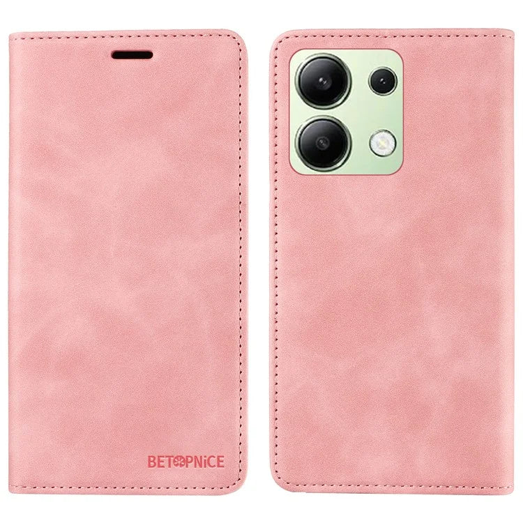 BETOPNICE 003 For Xiaomi Redmi Note 13 4G Case Card Slots RFID Blocking Phone Cover