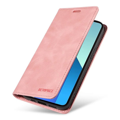 BETOPNICE 003 For Xiaomi Redmi Note 13 4G Case Card Slots RFID Blocking Phone Cover