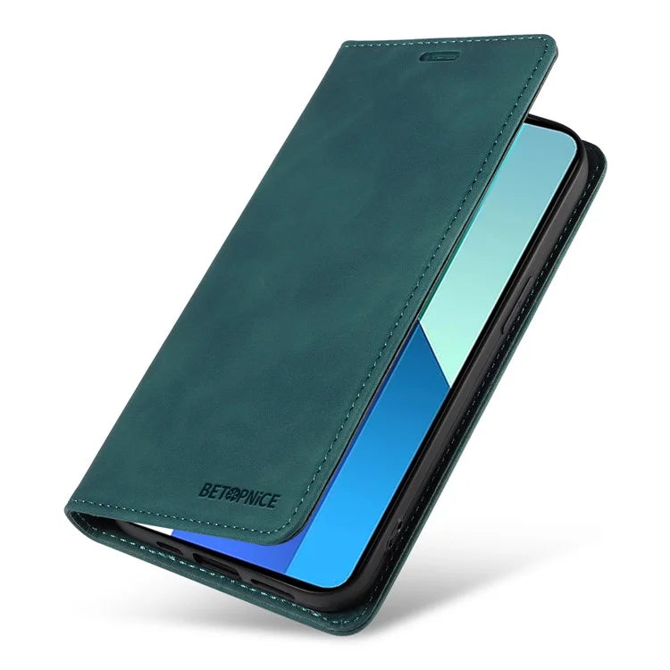 BETOPNICE 003 For Xiaomi Redmi Note 13 4G Case Card Slots RFID Blocking Phone Cover