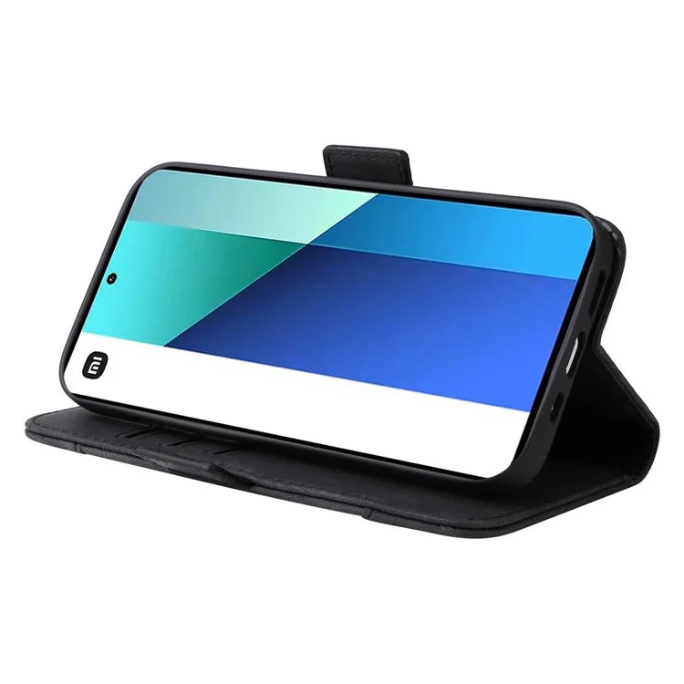 BETOPNICE 001 for Xiaomi Redmi Note 13 4G Case Imprinted Leather Phone Wallet Cover