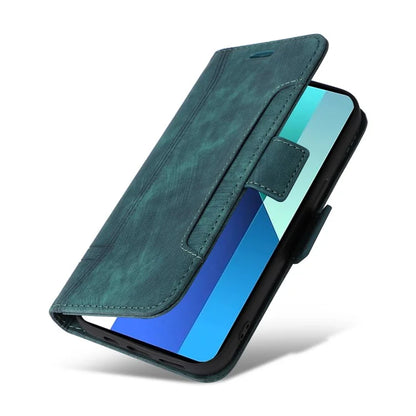 BETOPNICE 001 for Xiaomi Redmi Note 13 4G Case Imprinted Leather Phone Wallet Cover