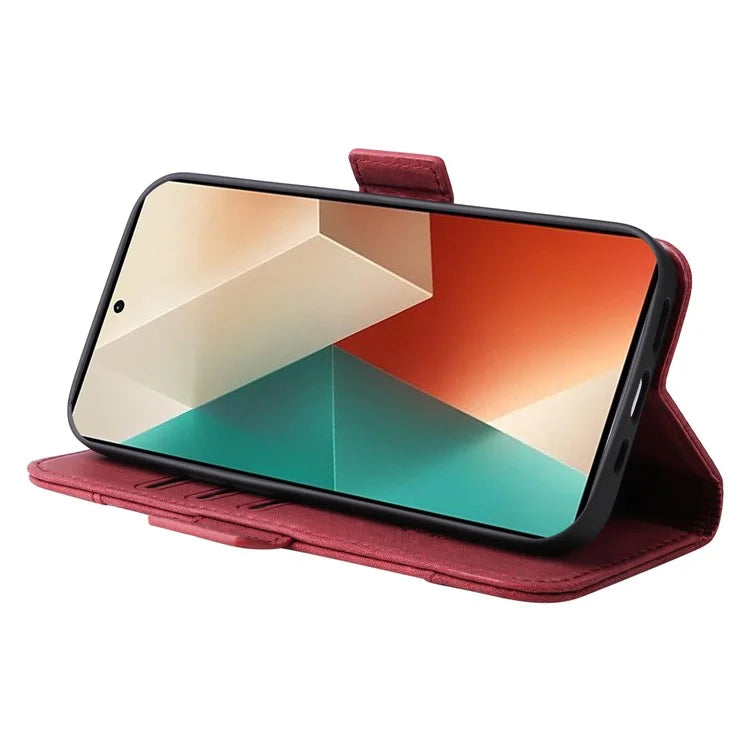 BETOPNICE 001 for Xiaomi Redmi Note 13 5G / Redmi Note 13 5G (China) Case Imprint Leather Cover