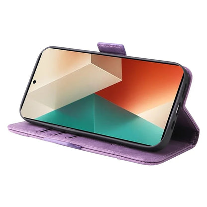 BETOPNICE 001 for Xiaomi Redmi Note 13 5G / Redmi Note 13 5G (China) Case Imprint Leather Cover