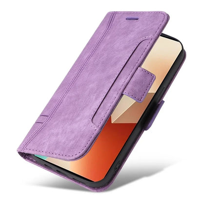 BETOPNICE 001 for Xiaomi Redmi Note 13 5G / Redmi Note 13 5G (China) Case Imprint Leather Cover