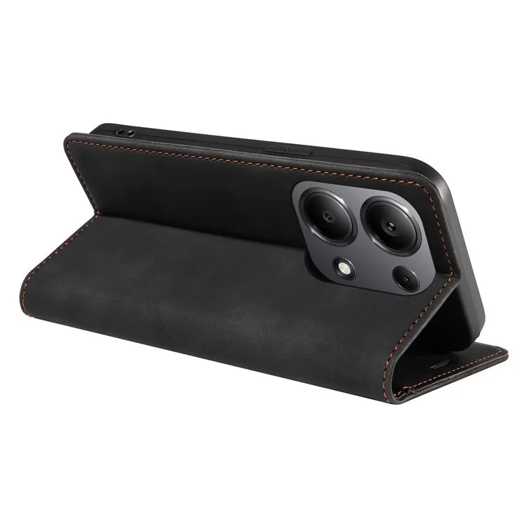 BETOPNICE 003 For Xiaomi Redmi Note 13 Pro 4G / Poco M6 Pro 4G Phone Cover Leather RFID Blocking Case