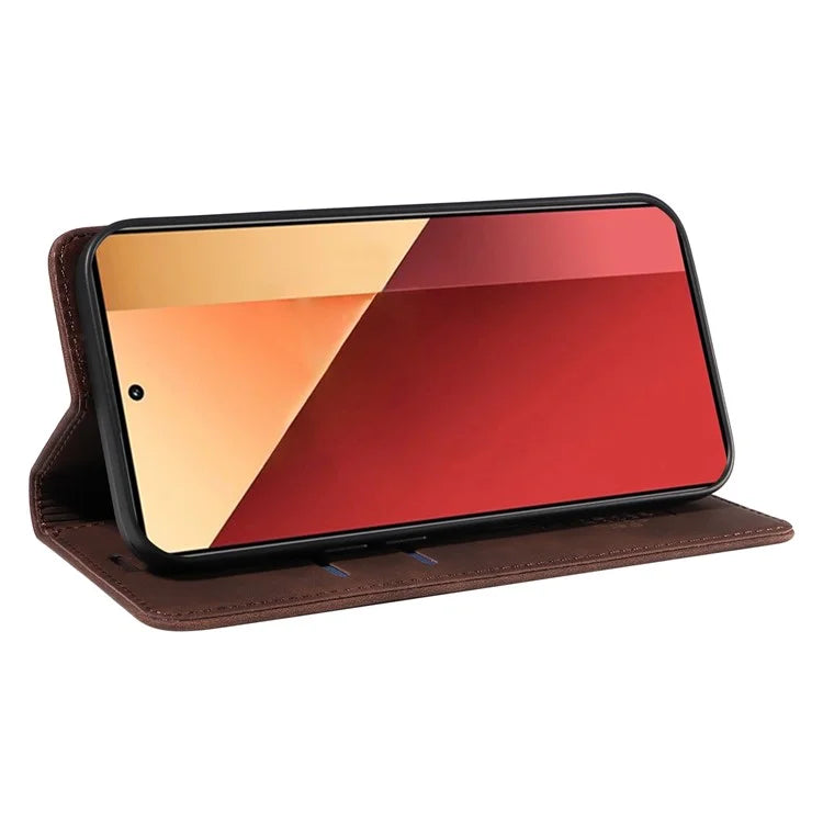 BETOPNICE 003 For Xiaomi Redmi Note 13 Pro 4G / Poco M6 Pro 4G Phone Cover Leather RFID Blocking Case