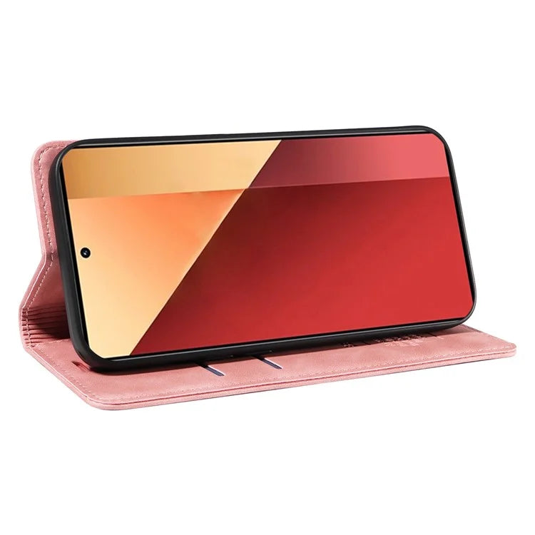 BETOPNICE 003 For Xiaomi Redmi Note 13 Pro 4G / Poco M6 Pro 4G Phone Cover Leather RFID Blocking Case