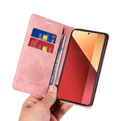 BETOPNICE 003 For Xiaomi Redmi Note 13 Pro 4G / Poco M6 Pro 4G Phone Cover Leather RFID Blocking Case