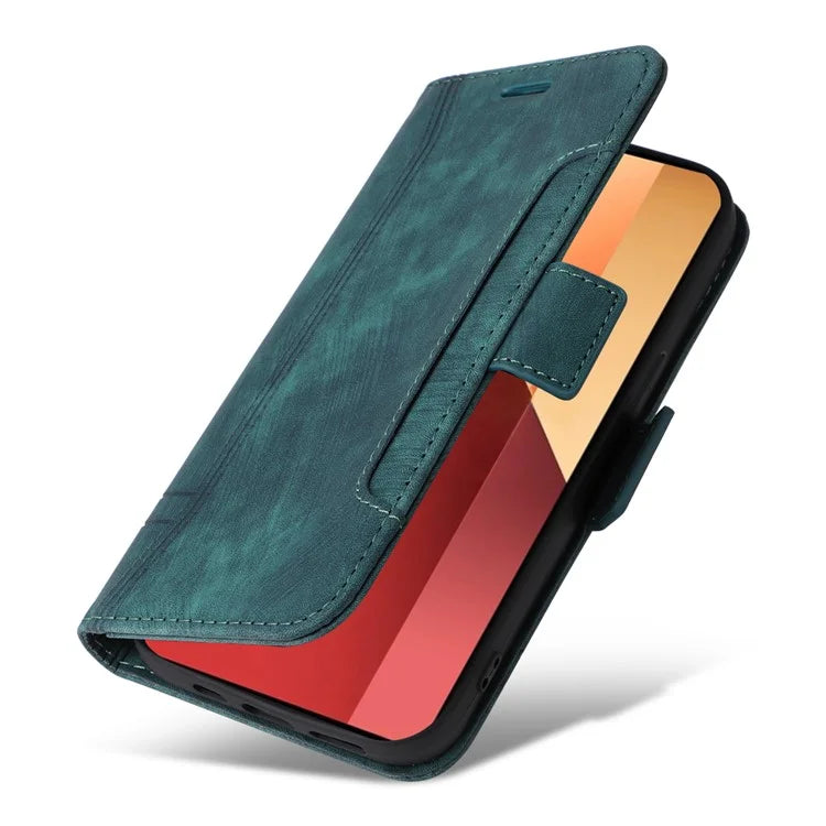 BETOPNICE 001 for Xiaomi Redmi Note 13 Pro 4G / Poco M6 Pro 4G Case with Hand Strap Leather Wallet Cover