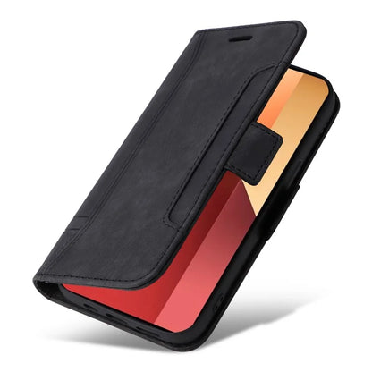 BETOPNICE 001 for Xiaomi Redmi Note 13 Pro 4G / Poco M6 Pro 4G Case with Hand Strap Leather Wallet Cover