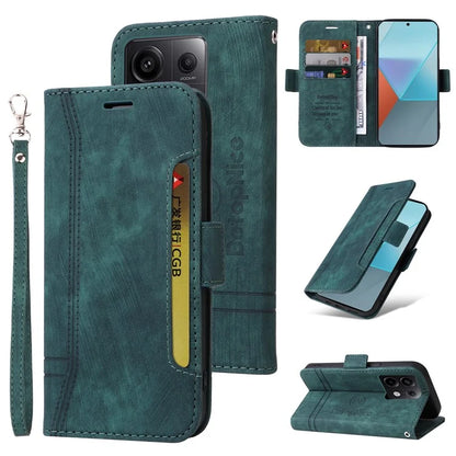BETOPNICE 001 for Xiaomi Redmi Note 13 Pro 5G / Poco X6 5G Case Leather Wallet Smart Phone Cover