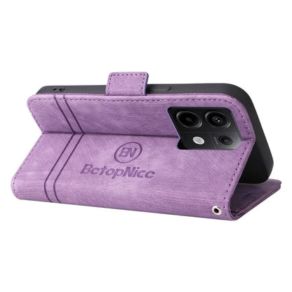 BETOPNICE 001 for Xiaomi Redmi Note 13 Pro 5G / Poco X6 5G Case Leather Wallet Smart Phone Cover