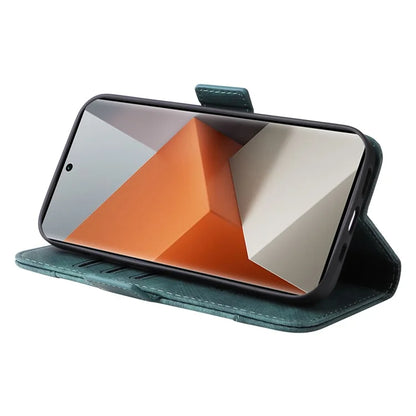 BETOPNICE 001 for Xiaomi Redmi Note 13 Pro+ 5G Phone Case Imprinted Lines Pattern Wallet Cover