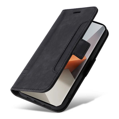 BETOPNICE 001 for Xiaomi Redmi Note 13 Pro+ 5G Phone Case Imprinted Lines Pattern Wallet Cover