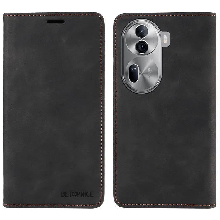 BETOPNICE 003 for Oppo Reno11 Pro 5G (Global) / Reno11 (China) 5G Case Card Slots Phone Cover RFID Blocking