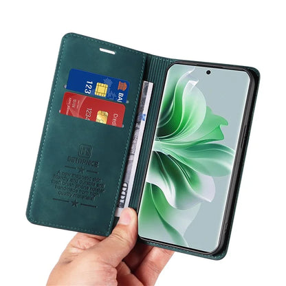 BETOPNICE 003 for Oppo Reno11 Pro 5G (Global) / Reno11 (China) 5G Case Card Slots Phone Cover RFID Blocking