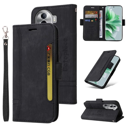 BETOPNICE 001 for Oppo Reno11 Pro 5G (Global) / Reno11 (China) 5G Case Magnetic Flip Stand Protective Cover