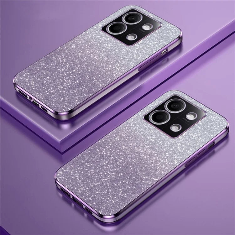 For Xiaomi Redmi Note 13 5G Cover Astronaut Kickstand Glitter Powder Mobile Phone Case