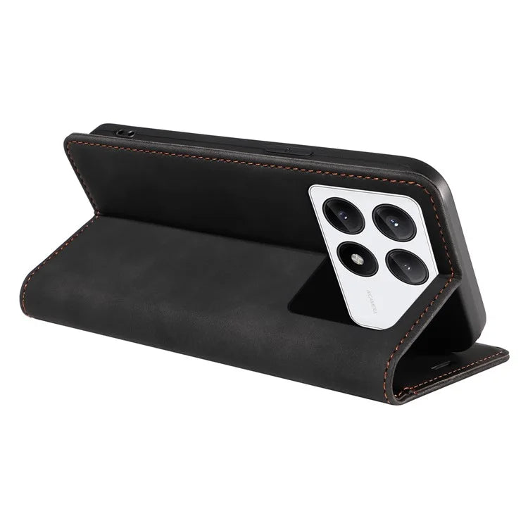 BETOPNICE 003 For Xiaomi Redmi K70E 5G / Poco X6 Pro 5G Case RFID Blocking Phone Stand Cover