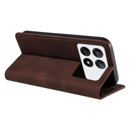 BETOPNICE 003 For Xiaomi Redmi K70E 5G / Poco X6 Pro 5G Case RFID Blocking Phone Stand Cover