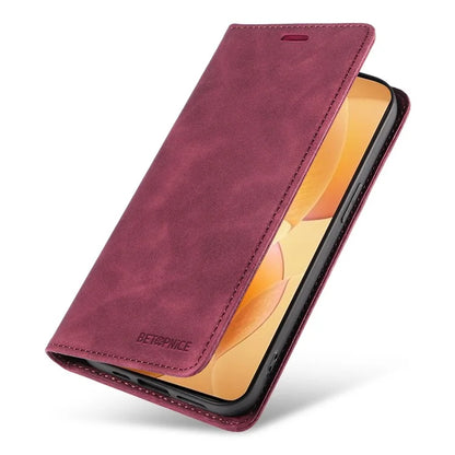 BETOPNICE 003 For Xiaomi Redmi K70E 5G / Poco X6 Pro 5G Case RFID Blocking Phone Stand Cover