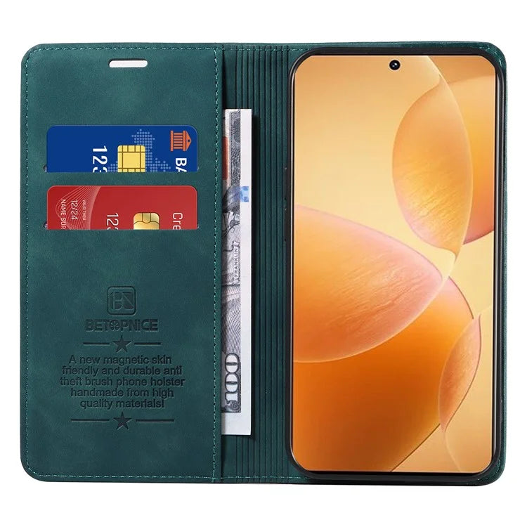 BETOPNICE 003 For Xiaomi Redmi K70E 5G / Poco X6 Pro 5G Case RFID Blocking Phone Stand Cover