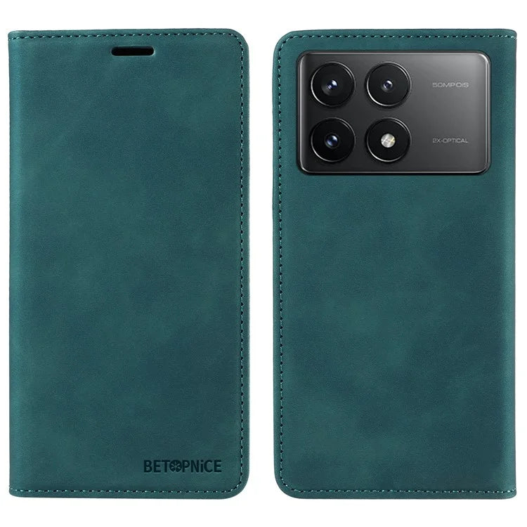 BETOPNICE 003 For Xiaomi Redmi K70 5G / Redmi K70 Pro 5G Case RFID Blocking Wallet Phone Protector